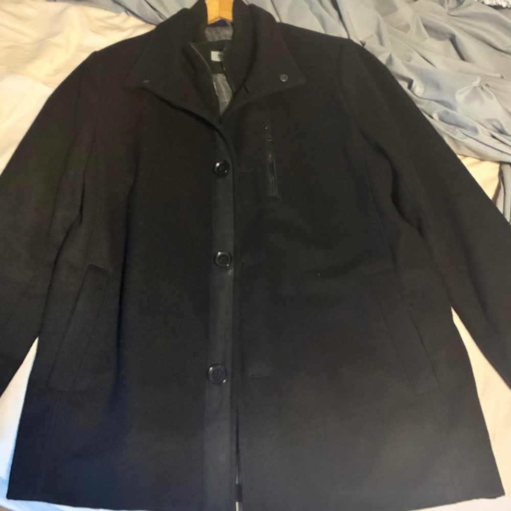 Kenneth Cole Wool Peacoat